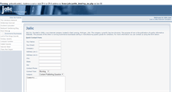 Desktop Screenshot of jalic.com